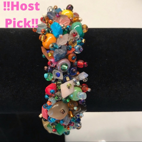 🎉HP🎉Gorgeous artisan beaded bracelet - Picture 1 of 10